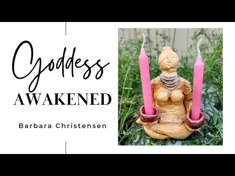 Goddess Awakened Candelabra Project I Art As Therapy