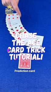 16K views · 74 reactions | Chase the ace magic card trick tutorial! #magic #magician #magictrick #cardmagic #cardmagician #cardtrick #tutorial #reels | Sean Heydon | Facebook