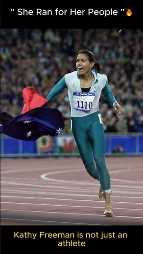 Cathy Freeman’s Race That Changed Australia Forever #CathyFreeman #AustralianHero
