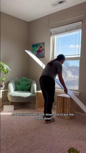 A easy way to set up a plant shelf #plant #plantlovers #shelflife