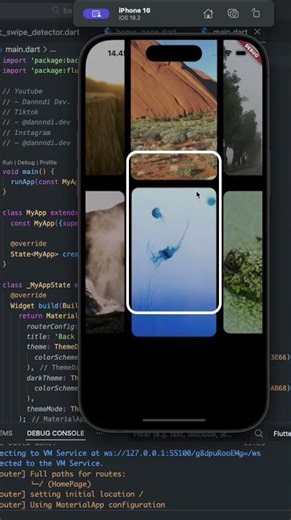 Flutter - Interactive Image Gallery Viewer, dengan gesture yang kaya (8 arah) #coding #flutter