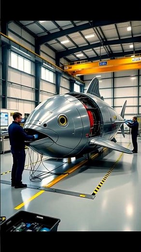 Giant Robo Fish That Eats Ocean Plastic