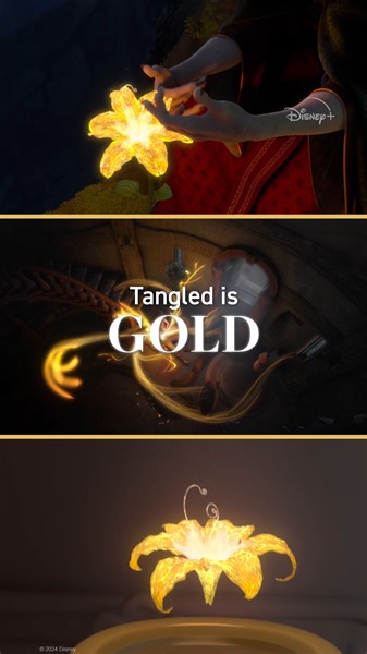 11K views · 561 reactions | “And from this small drop of sunlight grew a magic golden flower.” Rapunzel and co. swung their way into our lives 13 years ago today! Relive the magic on Disney+. | Walt Disney Studios | Facebook