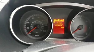 2018-2020 Mitsubishi Eclipse Cross Maintenance Required Light Reset