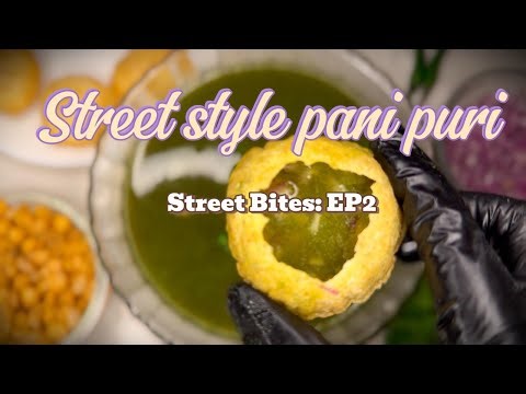 Street-style Pani Puri at home 🌶️💧