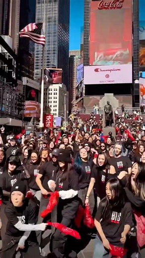 army doing a #bts flash mob...and suddenly BTS appeared on #billboard #btsedits #arirang albun#like