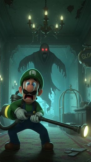 I Luigi against the ghost 👻 (Luigi's Haunted House)