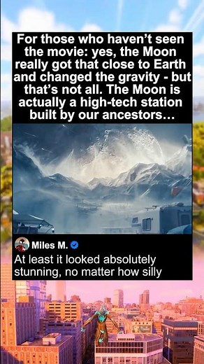 Moon touches the Earth Scene - Moonfall (2022)