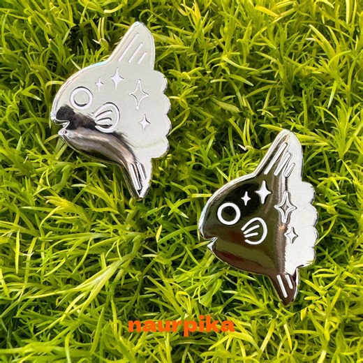 Starry Mola Mola Enamel Pin | Starry Fish Friends Series 1 - Etsy