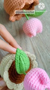 25K views · 510 reactions |  Crochet Mini Tulip Pot Full video tutorial on YouTube Gonkui Crochet step by step #fbreels #reels #crochet #crochetflower #gonkuicrochet | Gonkui Crochet & Chapa crochet craft | Facebook