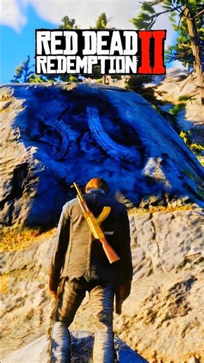 99% of RDR2 players never notice this fifth Rock Carving.🔥🗿