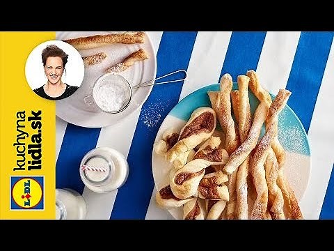 Sladké tyčinky z lístkového cesta 🍴 | Adriana Poláková | Kuchyna Lidla