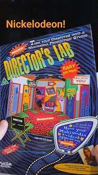 Nickelodeon Directors Lab 90s PC Game Unboxing