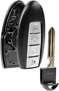 Key Fob Keyless Entry Smart Remote Shell Case & Pad fits KR55WK49622, KR55WK48903 2007 2008 2009 2010 2011 2012 2013 2014