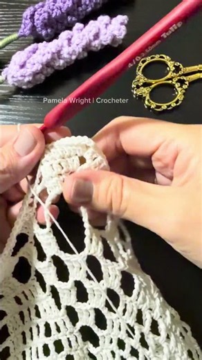 Crochet table runner 🧶 #crochet #vintage # tutorial
