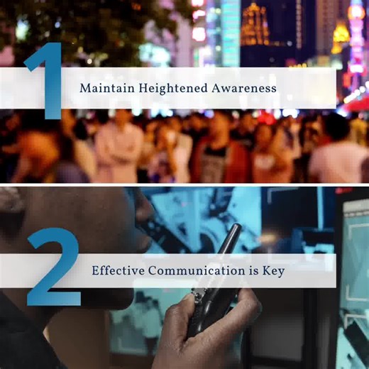 As the year draws to a close, Inter-Con Security is dedicated to ensuring the end-of-year celebrations are enjoyed safely and securely. Crowded gatherings, fireworks displays, and parties across the nation are just the tip of the iceberg for New Year’s Eve. Each celebration brings its own safety challenges, and our security officers must stay vigilant, prepared, and adaptable to protect people, venues, and assets. We have gathered 8 essential strategies for maintaining safety and security throug