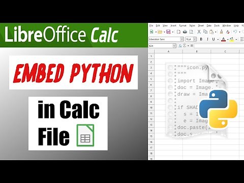 Embed Python Scripts into ODS file - LibreOffice Calc