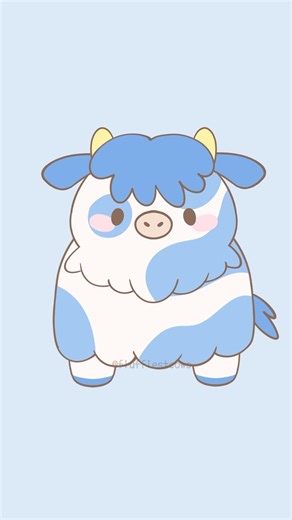 🔵🐮was having a moment #animations #originalcharacter #cows #iloveyou #spongebobsquarepants