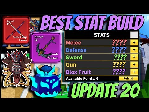 The Best Stat Build In The Blox Fruits Update 20 Meta!!!