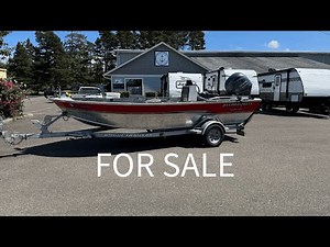 (SOLD) 2002 Alumaweld 18ft Super Vee with New Yamaha 115HP ($19k)