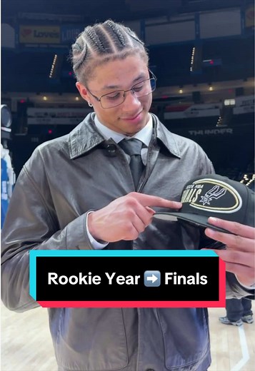 “Finals? Rookie year? Crazy” - Carter Bryant 💯 #NBA #Basketball #NBAPlayoffs #Spurs #CarterBryant