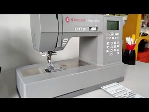 SINGER HD 6805c Conhecendo Suas Funções ( Heavy Duty )