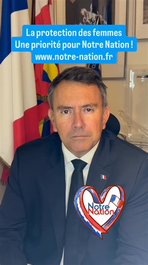 Après un travail en profondeur sur le sujet de la violence perpétrée à l’encontre des femmes, mené avec mes deux vice-présidents, Audrey Lopez et Maxime Ferreira, nous dévoilons aujourd’hui une page thématique dédiée à ce sujet central dans le programme de Notre Nation. Basées sur notre expérience sur le terrain, nos propositions sont fortes, pragmatiques et répondent à un objectif essentiel pour les Françaises : LES PROTÉGER, elles et leurs enfants. Je vous invite à découvrir ces propositions s