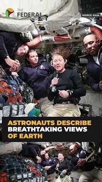 Artemis II crew shares moments from space | #shorts