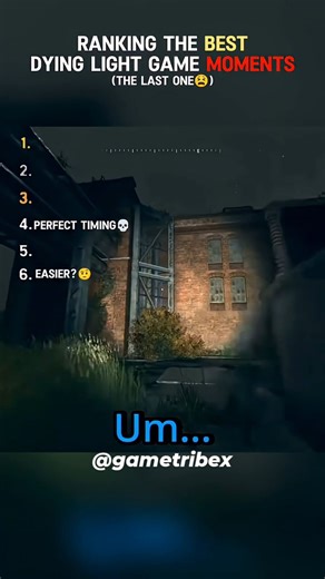 From heart-pounding chases to perfect timing saves, these are the best Dying Light moments ever ranked. Every clip proves why Dying Light, Dying Light 2, and Dying Light: The Beast still dominate zombie horror. The last one isn’t skill — it’s pure panic. #dyinglight #dyinglight2 #dyinglightthebeast #zombiehorrorgame #gamingreels #horrorgaming #openworldgames #parkourgaming #viralgameplay #gametribex | Game TribeX