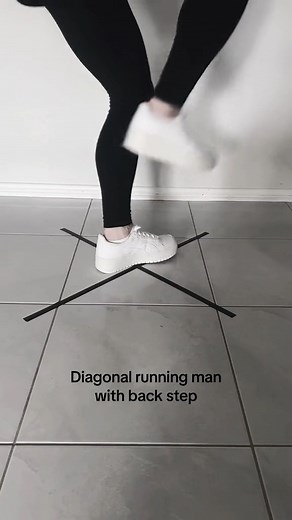 Diagonal running man #dance #shuffledacne #polypocket #tutorial #friendship #tstep #runningman #shapersman #vste #ystep #starfacek2 | Starface k2