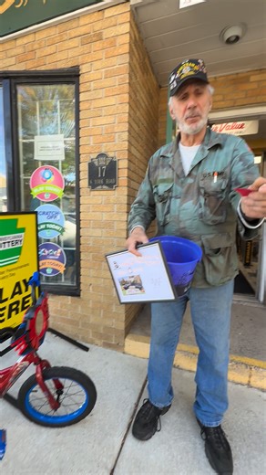 Who is the winner of Village Hardware and Wipplinger Properties bike raffle? | Village Hardware