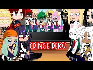 Pro heroes and parents react to deku being cringe || mha/bnha || Gacha Club/Life || my AU ||