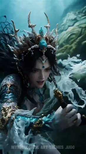 Epic Mythological Battle: The Scarlet Blade vs The Lightning Sea Goddess | Cinematic Short