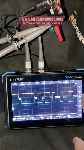 CAN-BUS No Communication Diagnostic with Oscilloscope #canbus #oscilloscope #fnirsi