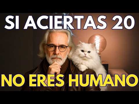 ¿Cuánto SABES? 🧠SI ACIERTAS 20 Preguntas ESTÁS a OTRO NIVEL 🔥 30 PREGUNTAS de CULTURA GENERAL
