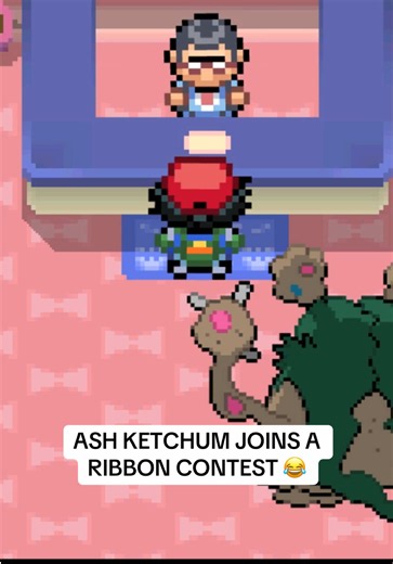 Ash Ketchum joins a ribbon contest 😂 #pokemon #pokémon #ashketchum #pikachu #nintendo