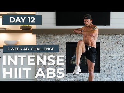 Day 12: 16 Min INTENSE HIIT ABS WORKOUT // Shredded: 2 Week Ab Challenge