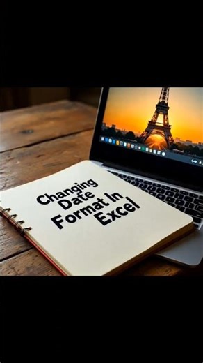 How to change Date Format In Excel #excel #excelshortcuts #exceltips