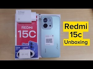 Redmi 15c Unboxing Details And Camera Review