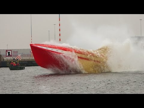 Verhoef FL75 Aluminium Freefall Lifeboat - Droptest