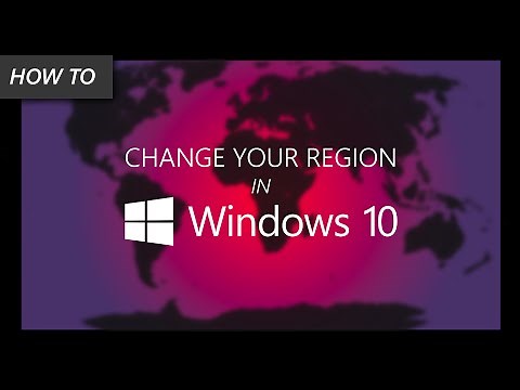 How to Change Your Region in Windows 10