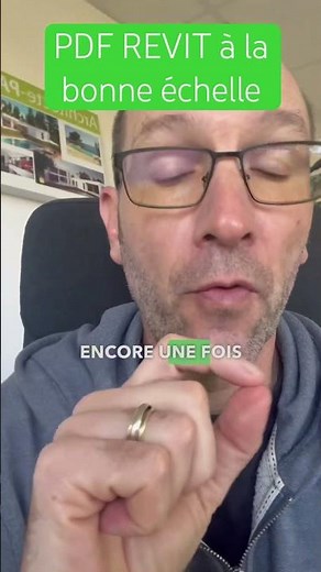 PDF #revit imprimez à la bonne échelle sans déformations !