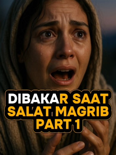 DIBAKAR SAAT SALAT MAGRIB (1) Penulis : Farihahulin Novel ini baca di KBM Download aplikasi kbm di Playstore atau di aplikasi bawaan hp anda semua agar novel ini bisa di baca sepuasnya #Fyp #fyppppppppppppppppp #ceritaviral #sadstory #ceritakbm