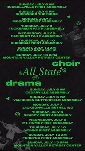 🎶 All-State Choir 🎶 🎭 All-State Drama 🎭 Tour 2025 | Arkansas Student Ministries