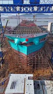 Inside China’s Largest Shipyard — Building the Future of Global Shipping! #shorts