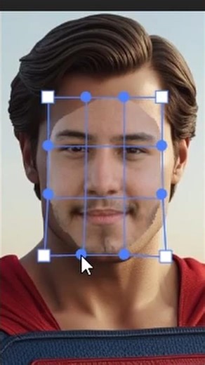 Face swap in Photoshop - Seamless blend in seconds! #shorts