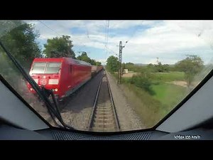 Führerstandmitfahrt in Regionalbahn von Freiburg nach Offenburg - BR 463 (Siemens Mireo)
