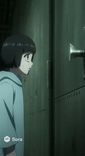 everything's the same, but she's in an underground bunker like in a post-apocalypse