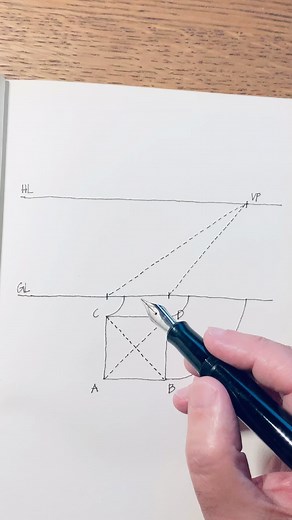 33K views · 255 reactions | Drawing a circumference in perspective....