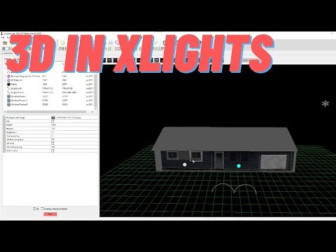 How to use 3D in Xlights (and how to convert from 2D)